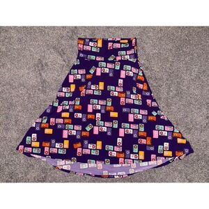 LuLaRoe‎ Women's Cassette Tape MIDI Skirt